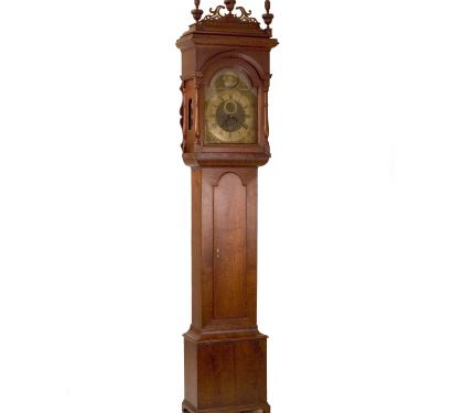 Walnut Queen Anne Tall Case Clock (SOLD)