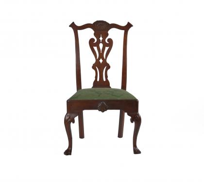 Walnut Queen Anne Side Chair (SOLD)