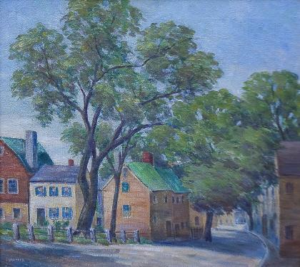 Townscape by Erwin Lauffer
