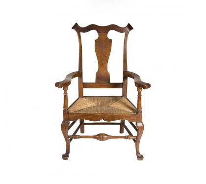 Rare Maple Queen Anne Armchair (SOLD)