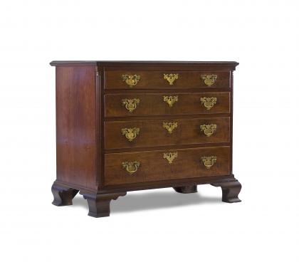 Cherry Chippendale Chest of Drawers