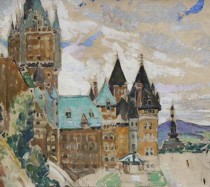 “Chateau Frontenac" by Susette Schultz Keast