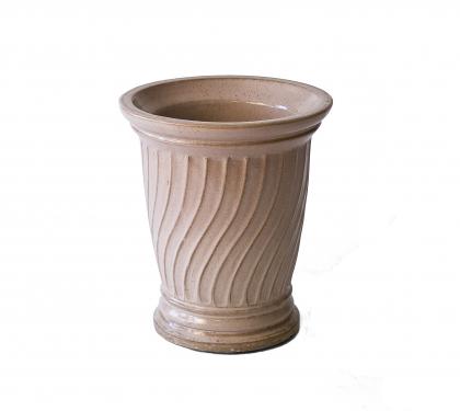 Rare Glazed Buff-Colored Galloway Pot