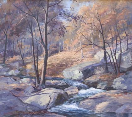 Fall Landscape by John Berninger