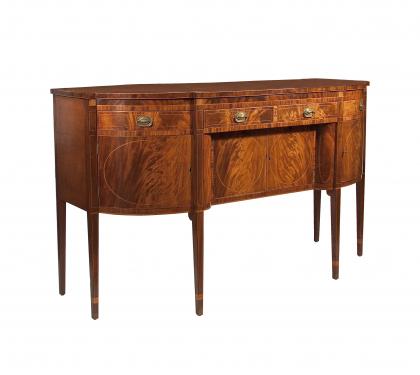 Mahogany Veneered Hepplewhite Sideboard (SOLD)