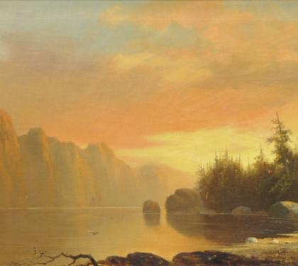 Oil on Canvas of Yosemite Landscape