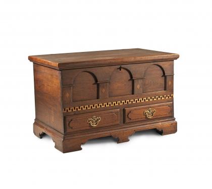 Walnut Miniature Blanket Chest (SOLD)