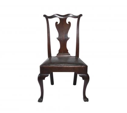 Walnut Queen Anne Side Chair (SOLD)