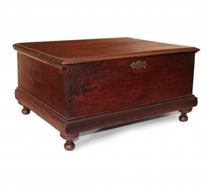 Walnut Queen Anne Bible Box (SOLD)
