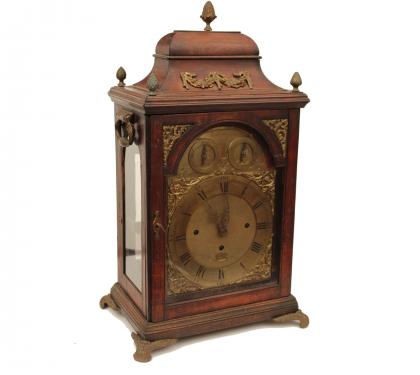 Fruit Wood Chippendale Rare Musical Bracket Clock (SOLD)