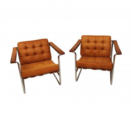 Pair of Lounge Chairs by Karl Thut for Stendig (SOLD)