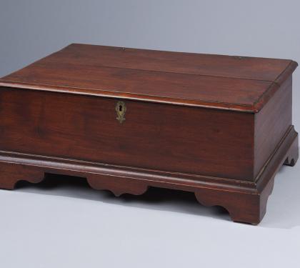 Walnut Queen Anne Bible Box