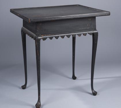 Maple Queen Anne Tea Table