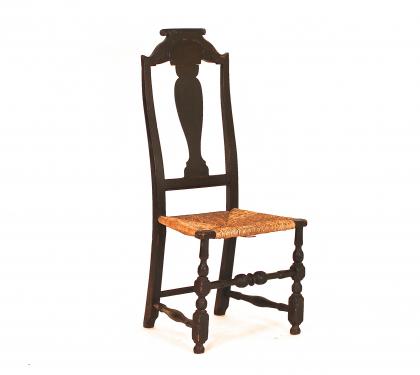 Extremely Rare William and Mary Side Chair