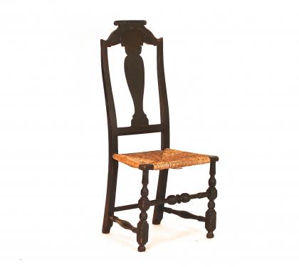 Extremely Rare William and Mary Side Chair