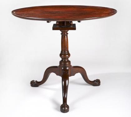 Mahogany Chippendale Tea Table