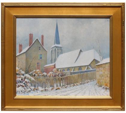 &quot;Rue de Leglish Church&quot; by Albert van Neese Greene