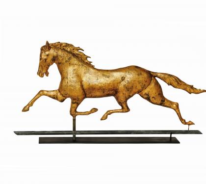 Copper and Zinc Patchen Horse Weathervane [SOLD]