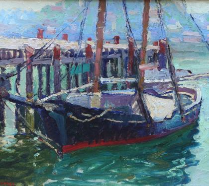 Gloucester Harbor by Fern Isabel Kuns Coppedge (SOLD)