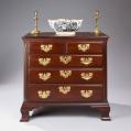 Diminutive Mahogany Chippendale Low Chest