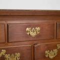 Walnut Chippendale Semi-High Chest of Drawers 
