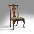 Walnut Queen Anne Side Chair (SOLD)