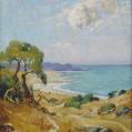 Oil on Canvas by Frank Linton Oil on Canvas by Frank Linton
