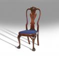Walnut Queen Anne Balloon Seat Side Chair (SOLD)