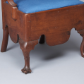 Walnut Queen Anne Potty Chair