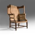 Mahogany Hepplewhite Wing Chair Mahogany Hepplewhite Wing Chair
