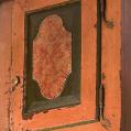 Painted Poplar Hanging Cupboard: Door