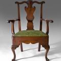 Walnut Queen Anne Armchair (SOLD)