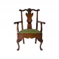 Walnut Queen Anne Armchair (SOLD)