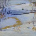 Oil on Board by Arlington Nelson Lindenmuth 