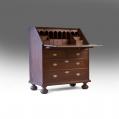 Walnut William and Mary Slant-Front Desk (SOLD)