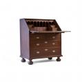 Walnut William and Mary Slant-Front Desk (SOLD)