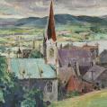 "Chalmers Church, Sainte-Ursule, Quebec” by Susette Schultz Keast "Chalmers Church, Sainte-Ursule, Quebec” by Susette Schultz Keast