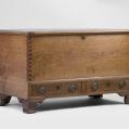 Diminutive Walnut Blanket Chest