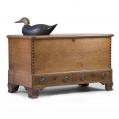 Diminutive Walnut Blanket Chest