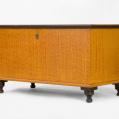 Pine Sheraton Grain-Painted Blanket Chest