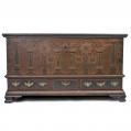 Pine Early Paint Decorated Dower Chest (SOLD)