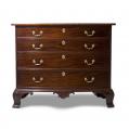 Mahogany Chippendale Bow-Front Chest of Drawers (SOLD)