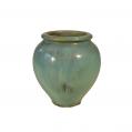 Blue-Green Glazed Urn by Galloway Terracotta Company (SOLD)