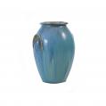 Large Galloway Glazed Urn with Excellent Verdigris Patina (SOLD)