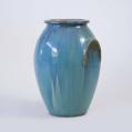 Large Galloway Glazed Urn with Excellent Verdigris Patina (SOLD)