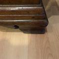 Very Rare Walnut Sulfur Inlaid Blanket Chest