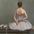 Print Entitled "Pause" by Michael Stuart Traines Print Entitled "Pause" by Michael Stuart Traines