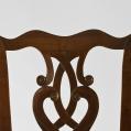 Set of Three Walnut Chippendale Side Chairs Set of Three Walnut Chippendale Side Chairs