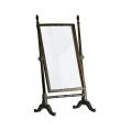 Mahogany Sheraton Cheval Mirror