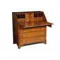 Walnut Hepplewhite Slant Front Desk Walnut Hepplewhite Slant Front Desk